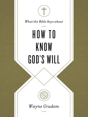 cover image of What the Bible Says about How to Know God's Will